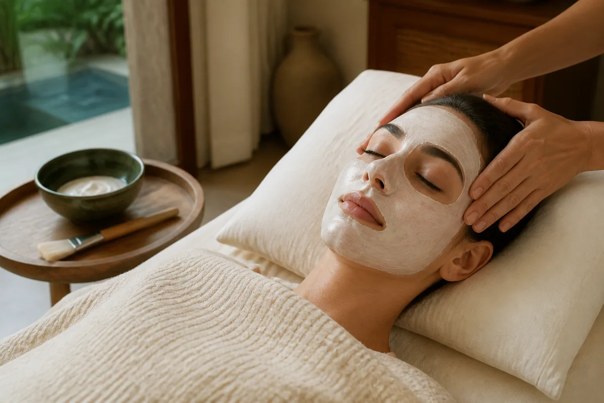 Facial + Head, Shoulder & Hand Massage